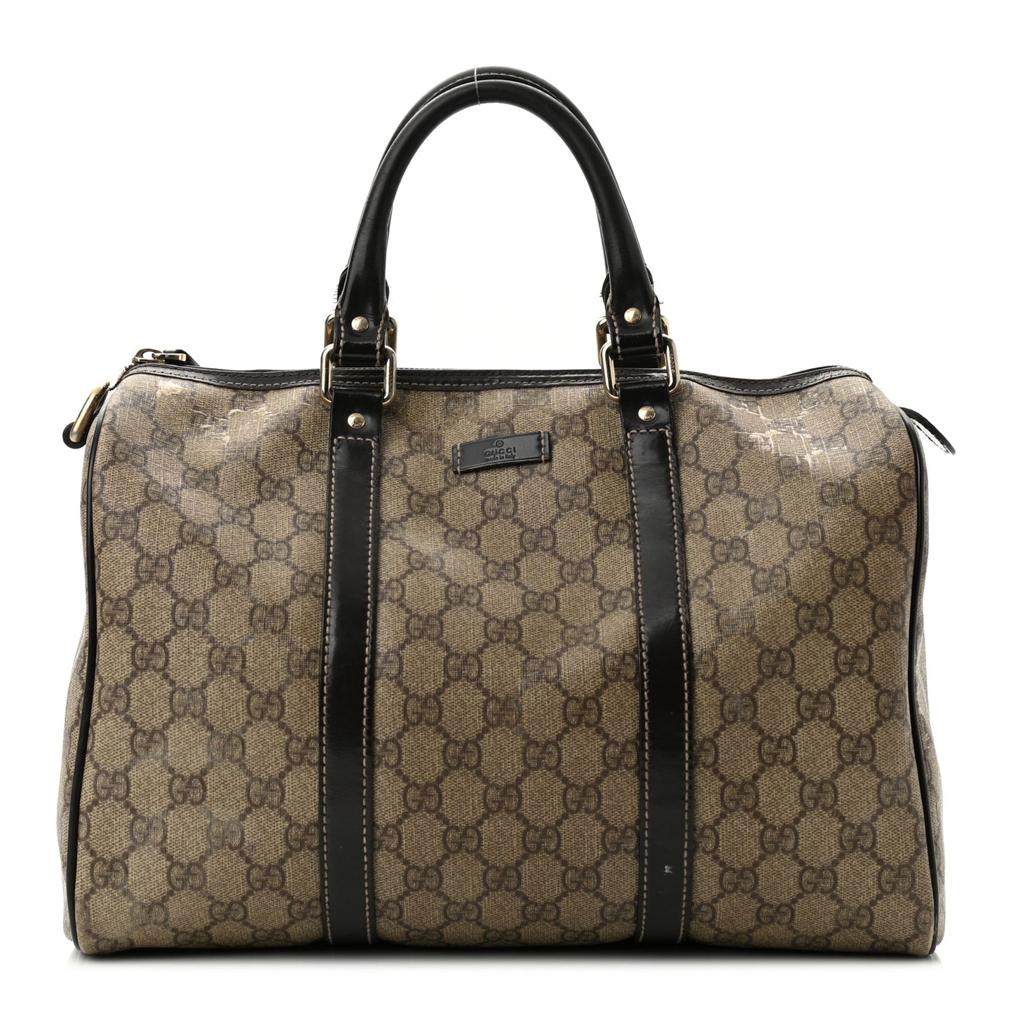 GG Plus Monogram Medium Joy Boston Dark Brown
