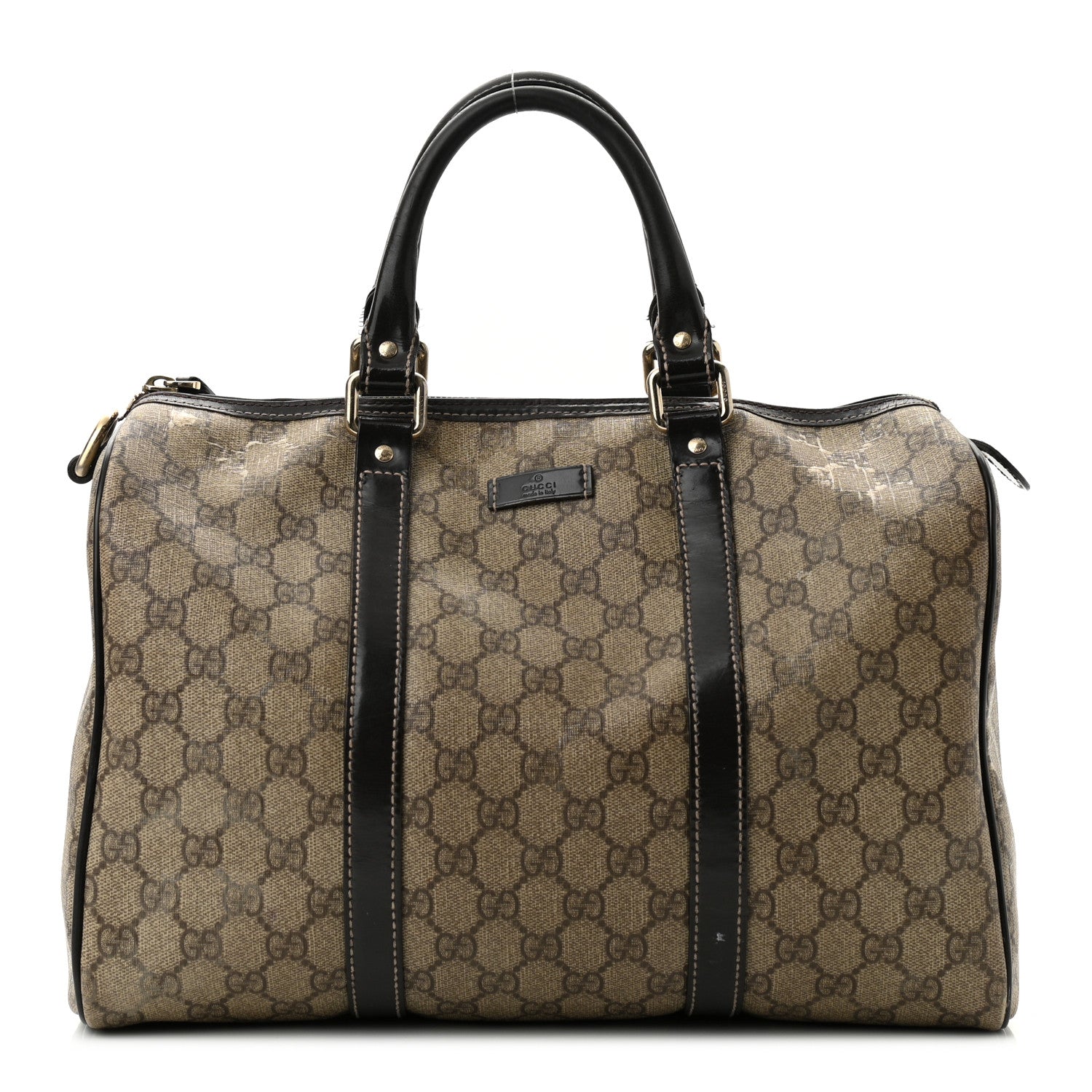Gucci GG Plus Monogram Medium Joy Boston Dark Brown 1 of 13