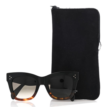 Celine Catherine Sunglasses CL 41098/F/S Black Havana 7 of 7