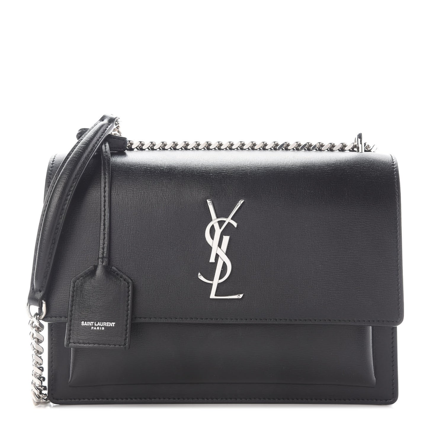 Calfskin Medium Monogram Sunset Black