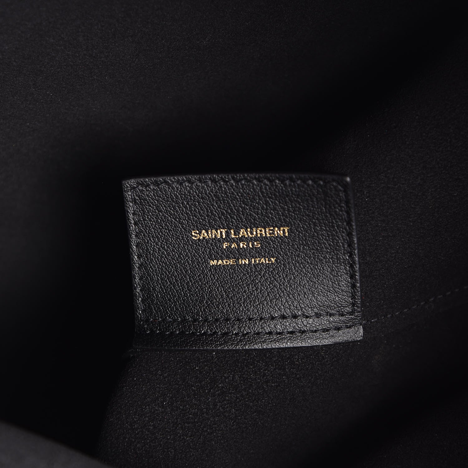 Saint Laurent Calfskin Large Shopping Tote Black 7 of 11