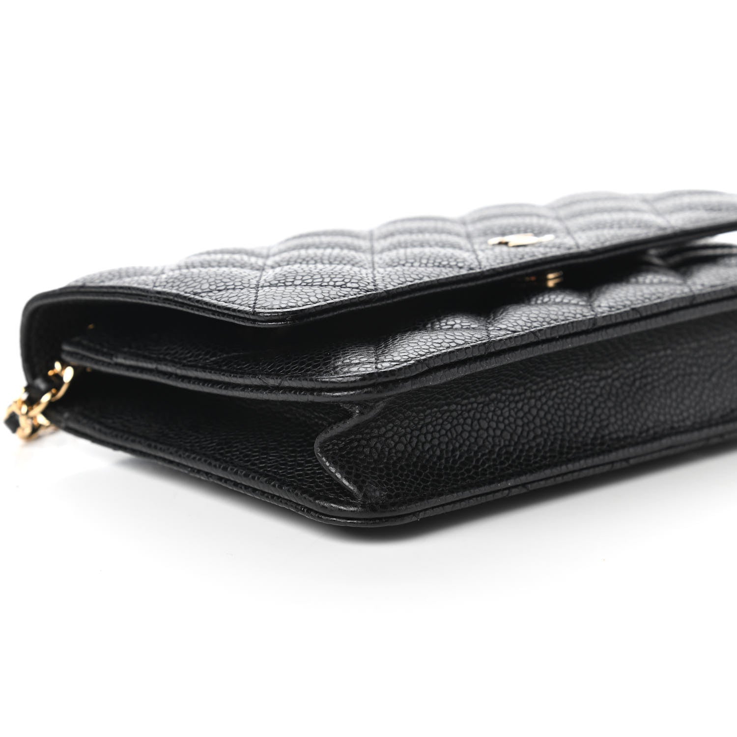 Chanel Caviar Quilted Wallet On Chain WOC Black 6 of 12