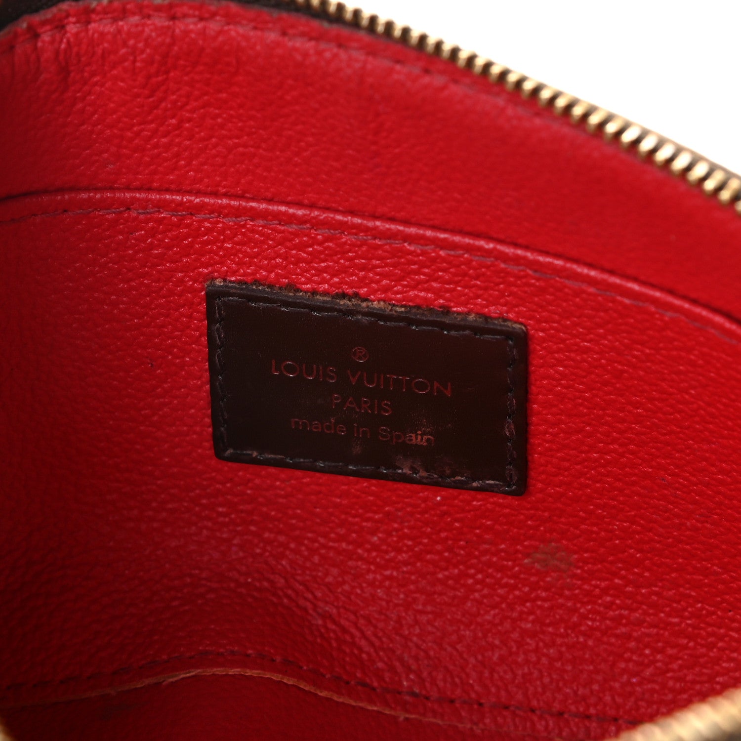 Louis Vuitton Damier Ebene Cosmetic Pouch 6 of 11