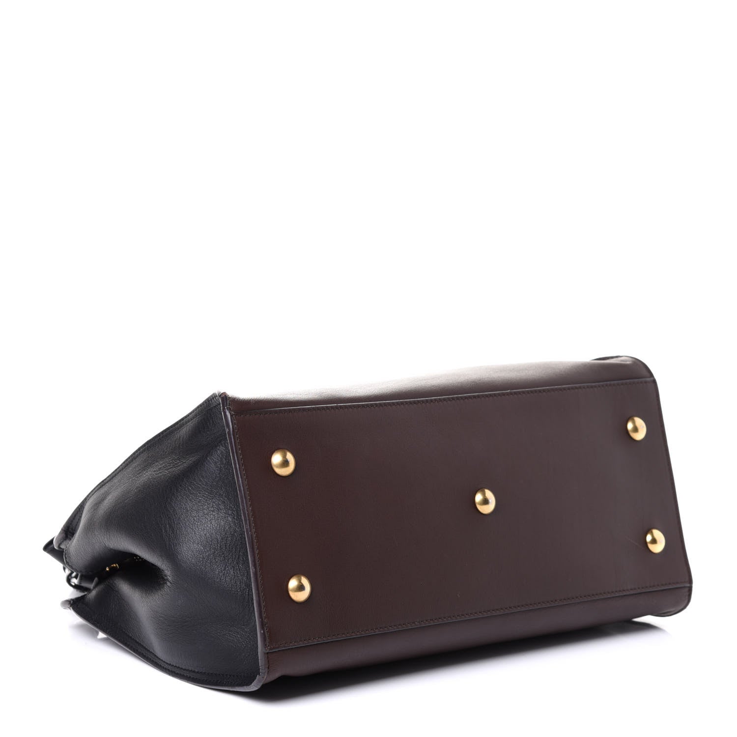 Saint Laurent Calfskin Small Classic Y Cabas Bordeaux Black 3 of 4