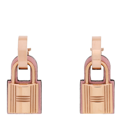 Hermes Swift O'Kelly Earrings Rose Sakura 1 of 4