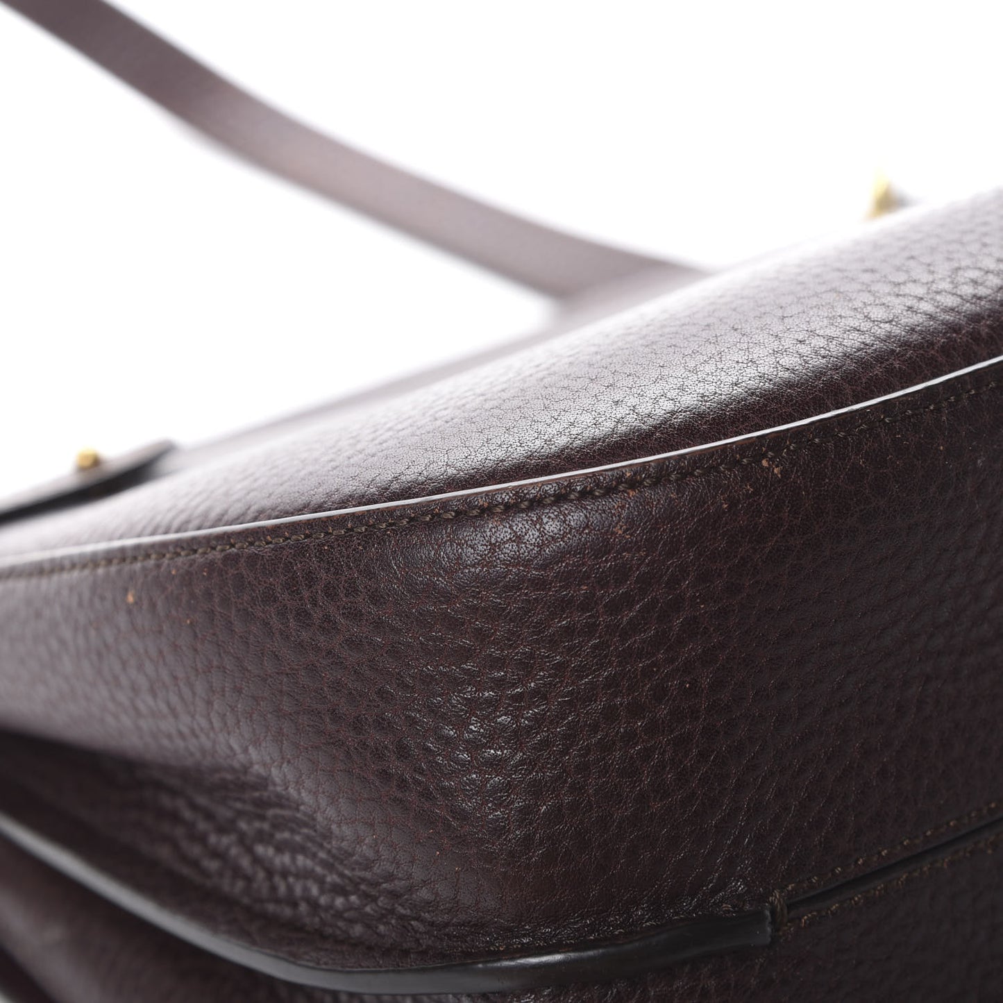 Small Classic Grain Amberley Satchel Oxblood