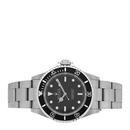 Rolex Stainless Steel 40mm Oyster Perpetual Submariner Watch Black 14060M 2 of 4