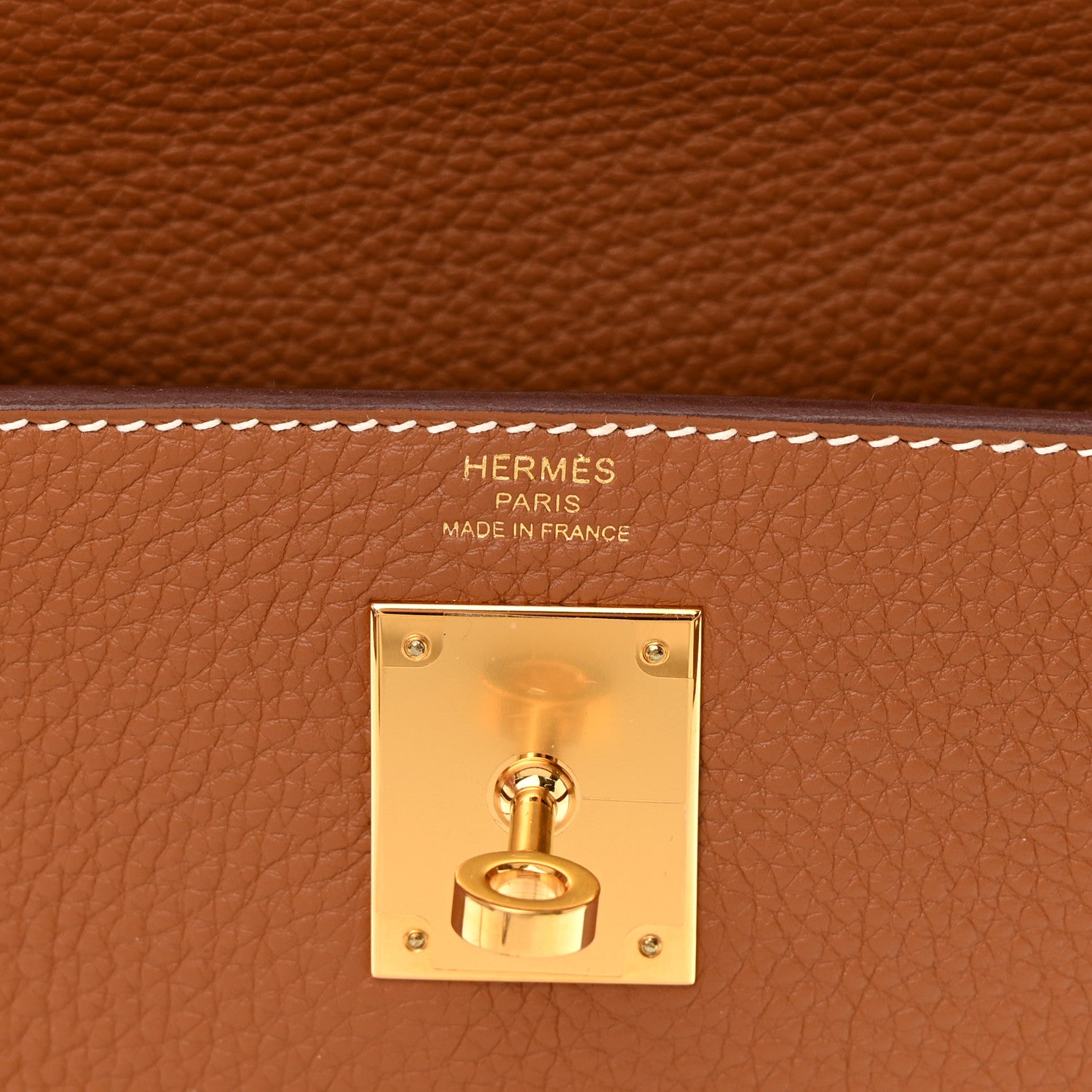Hermes Togo Kelly Retourne 28 Gold 6 of 14