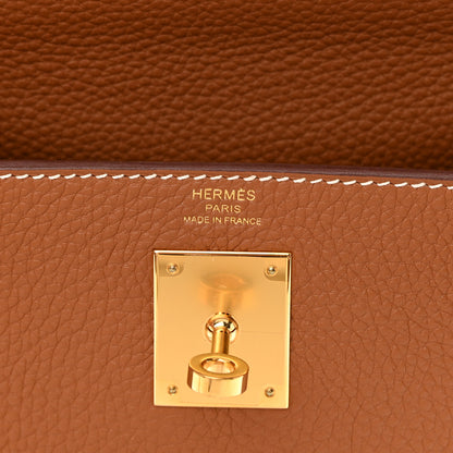 Hermes Togo Kelly Retourne 28 Gold 6 of 14