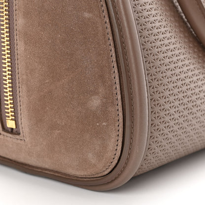 Alexander McQueen Calfskin Embossed Suede Large Heroine Tan 14 of 15