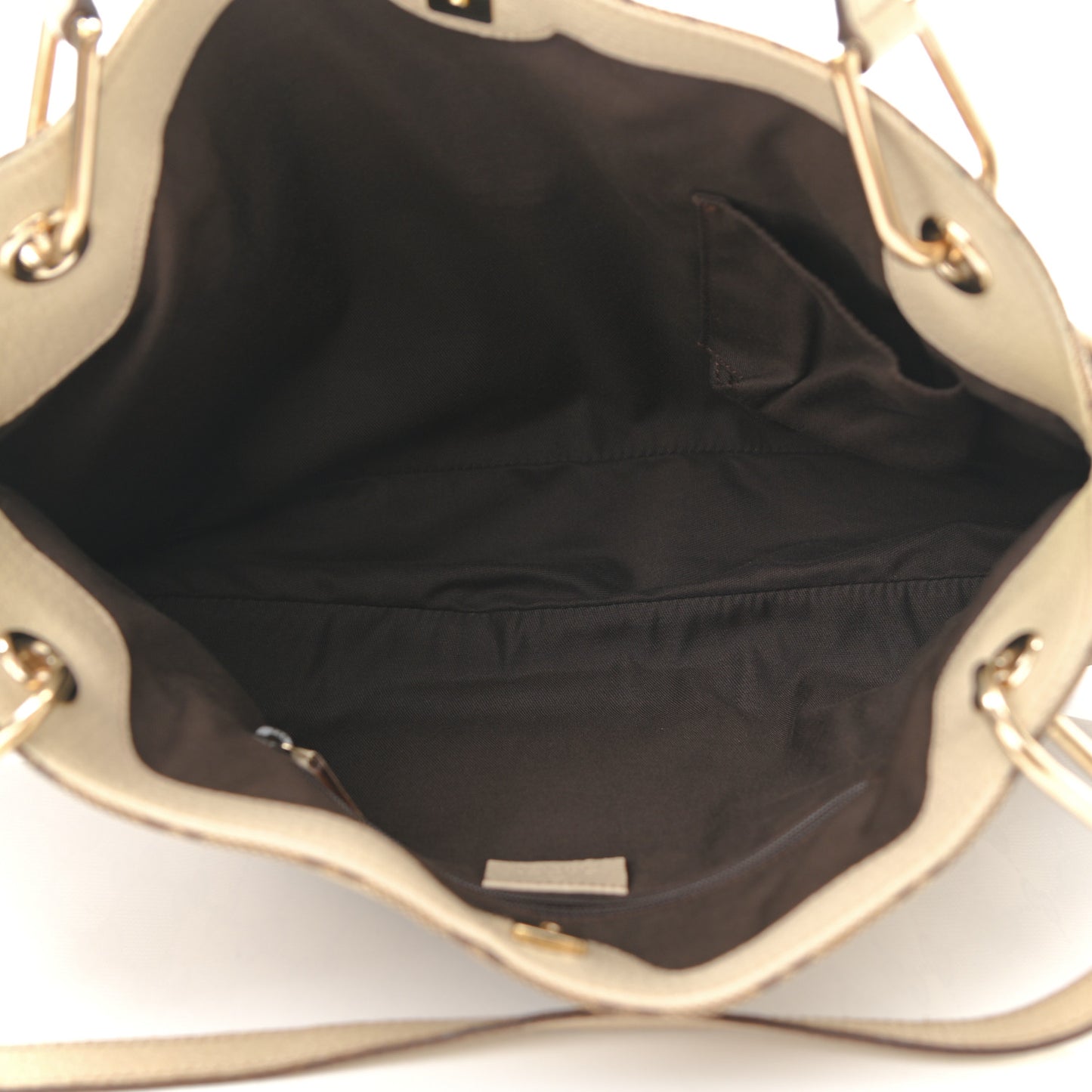 Monogram Medium Eclipse Shoulder Bag Off White