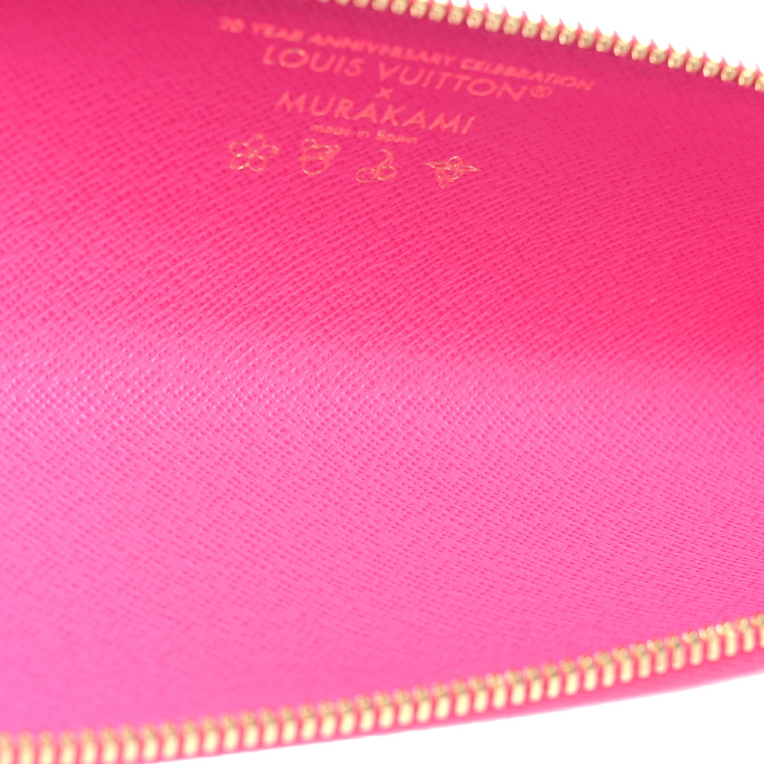 Louis Vuitton LV X TM Monogram Multicolor Charlotte Pencil Pouch Fuchsia 5 of 8