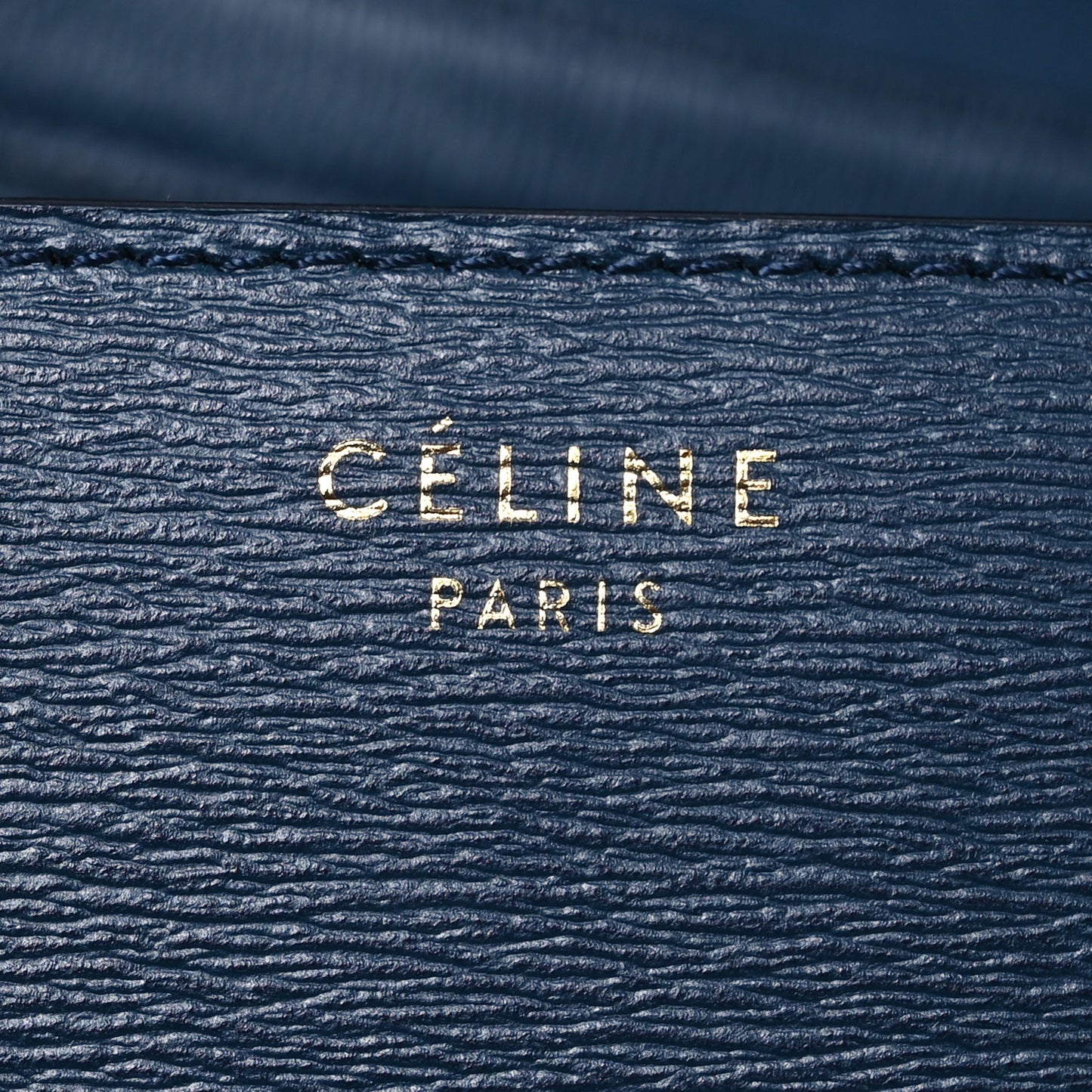 Liege Calfskin Medium Classic Box Flap Bag Dark Blue