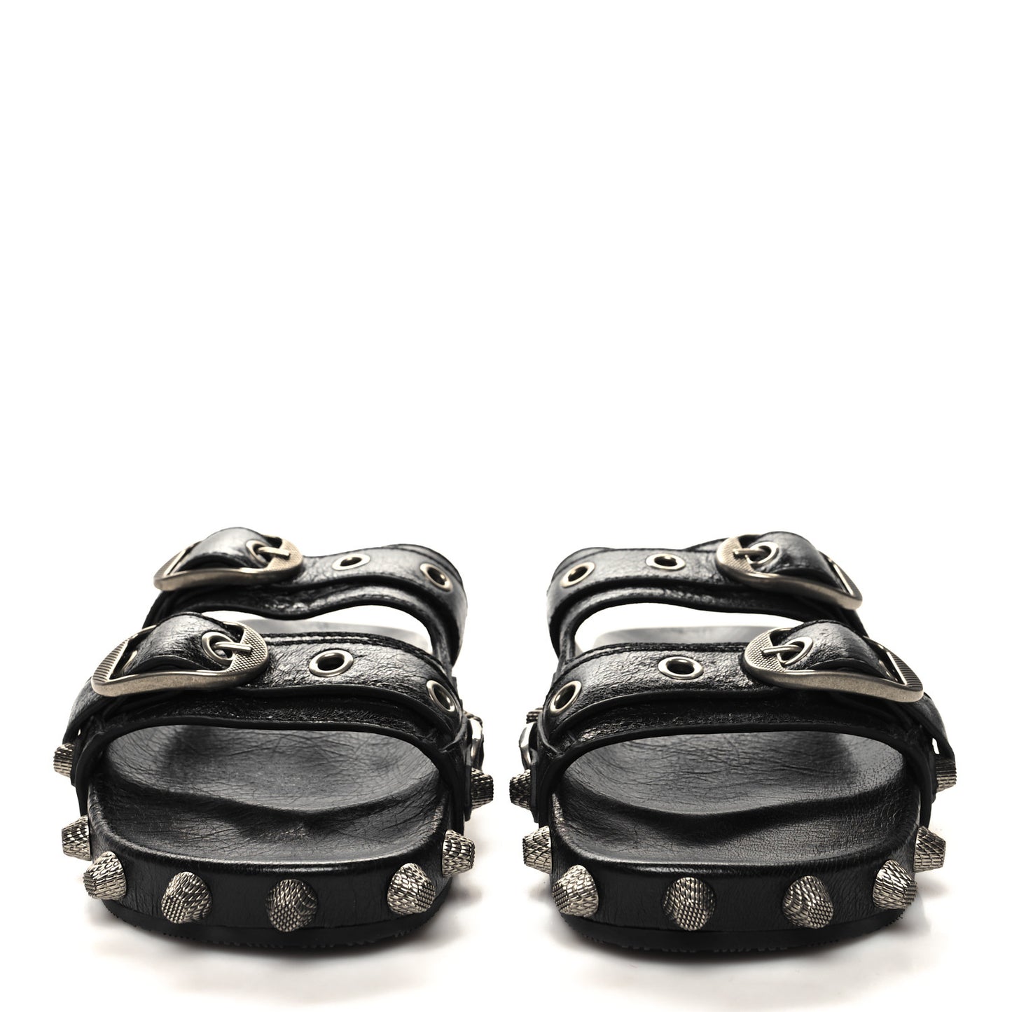 Agneau Arena Cagole Mens Slide Sandals 40 Black