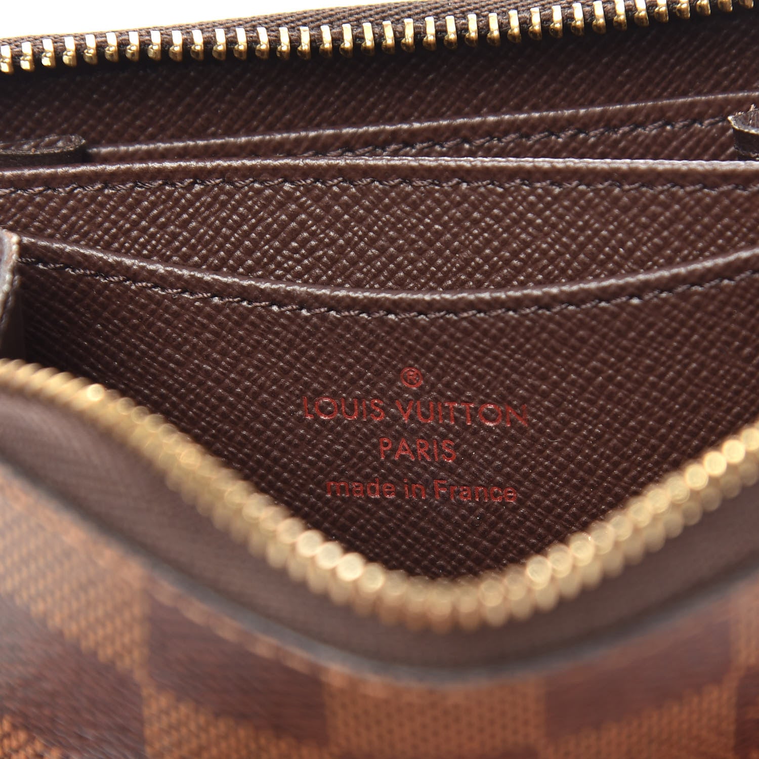 Louis Vuitton Damier Ebene Zippy Coin Purse 6 of 6