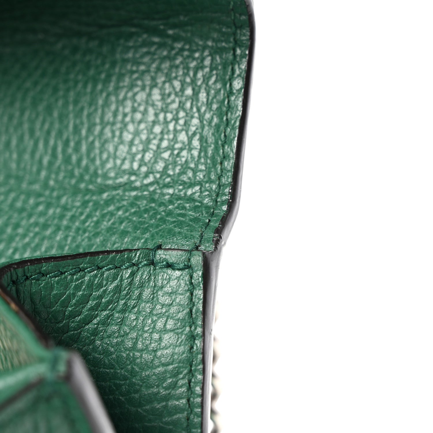 Gucci Pebbled Calfskin Small Dionysus Shoulder Bag Emerald 14 of 14