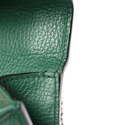 Gucci Pebbled Calfskin Small Dionysus Shoulder Bag Emerald 14 of 14