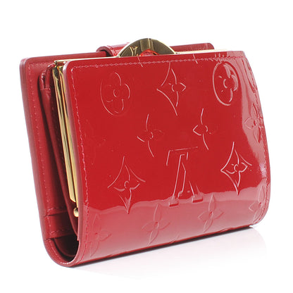 Louis Vuitton Vernis French Purse Wallet Pomme D'Amour 3 of 7