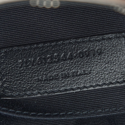 Saint Laurent Metallic Calfskin Matelasse Monogram Lou Camera Bag Silver 9 of 9