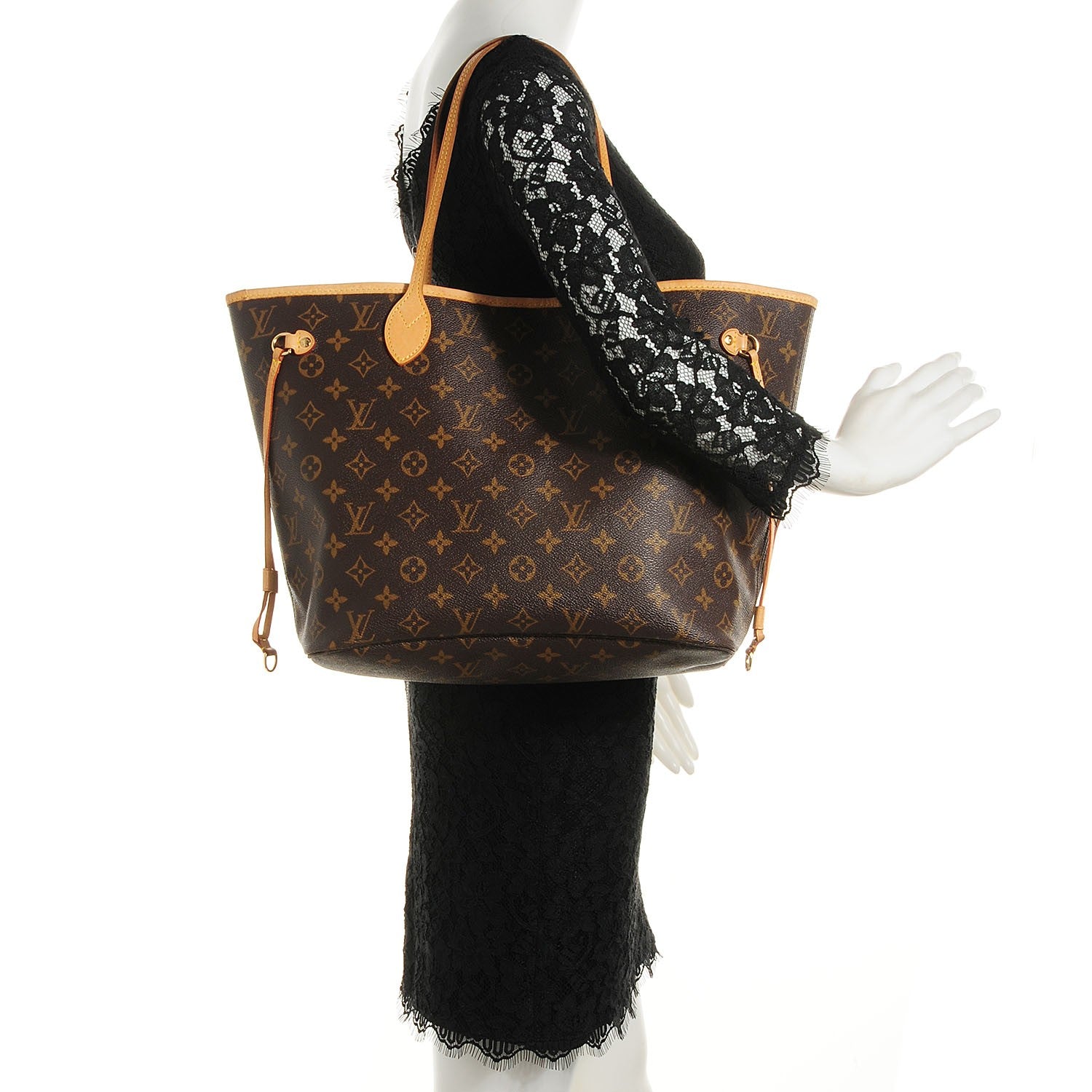 Louis Vuitton Monogram Neverfull MM 2 of 7
