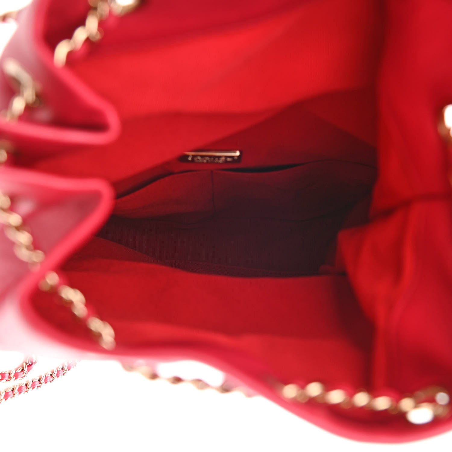 Chanel Lambskin Quilted Large In Seoul Backpack Dark Pink 4 of 10