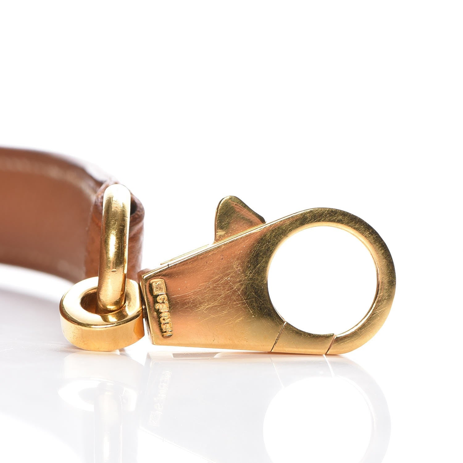 Hermes Courchevel Kelly Retourne 32 Gold 15 of 34