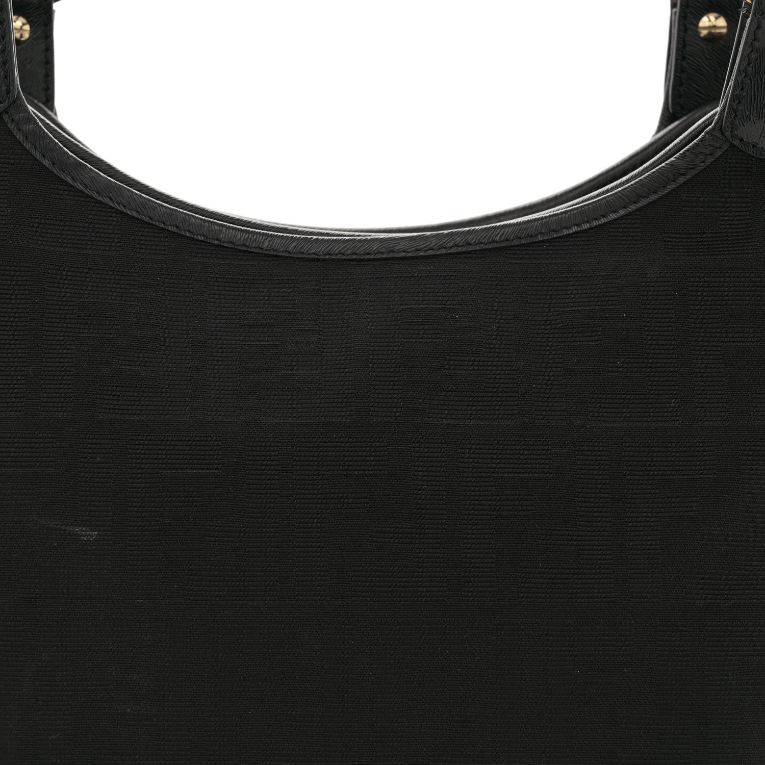 Fendi Zucca Small Chef Shopping Tote Black 7 of 13