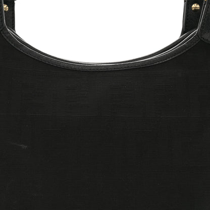 Fendi Zucca Small Chef Shopping Tote Black 7 of 13