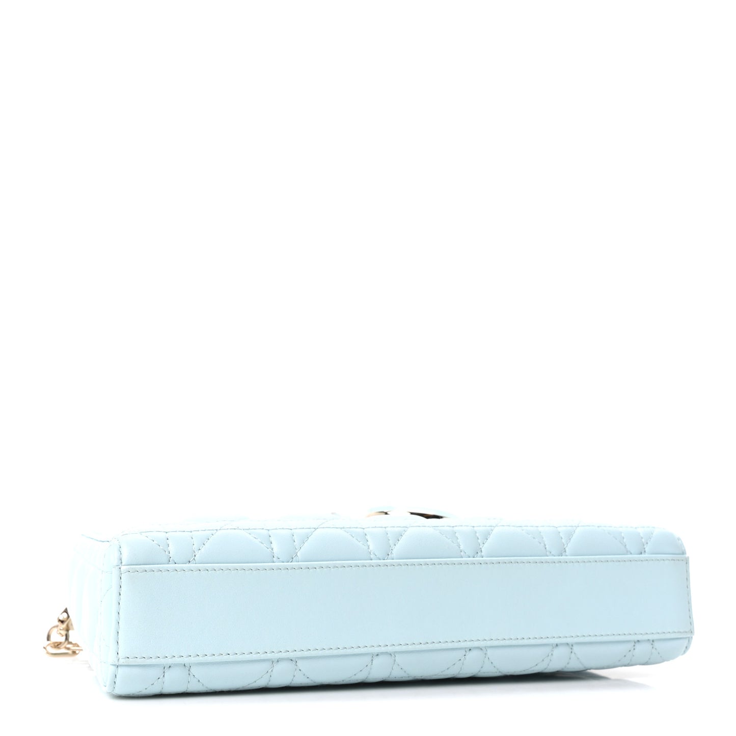 Calfskin Cannage Medium Lady D-Joy Placid Blue