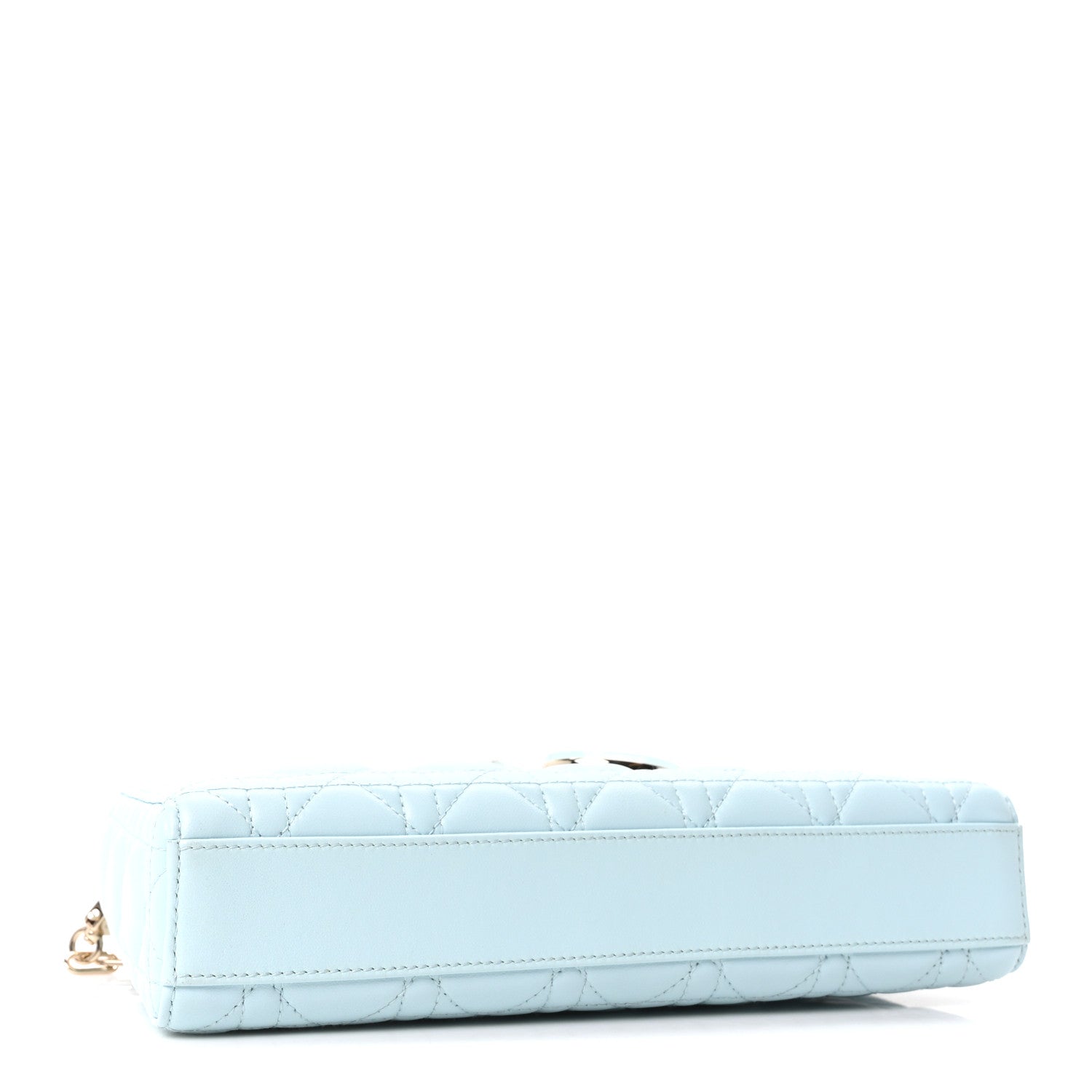 Christian Dior Calfskin Cannage Medium Lady D-Joy Placid Blue 3 of 8
