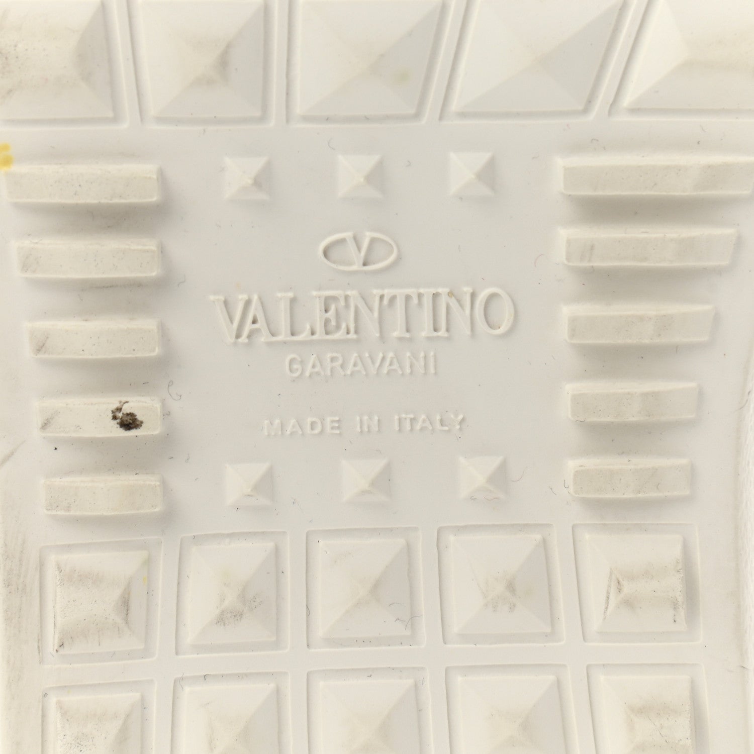 Valentino Garavani Calfskin VLTN Rockstud Open Sneakers 36 White 6 of 10