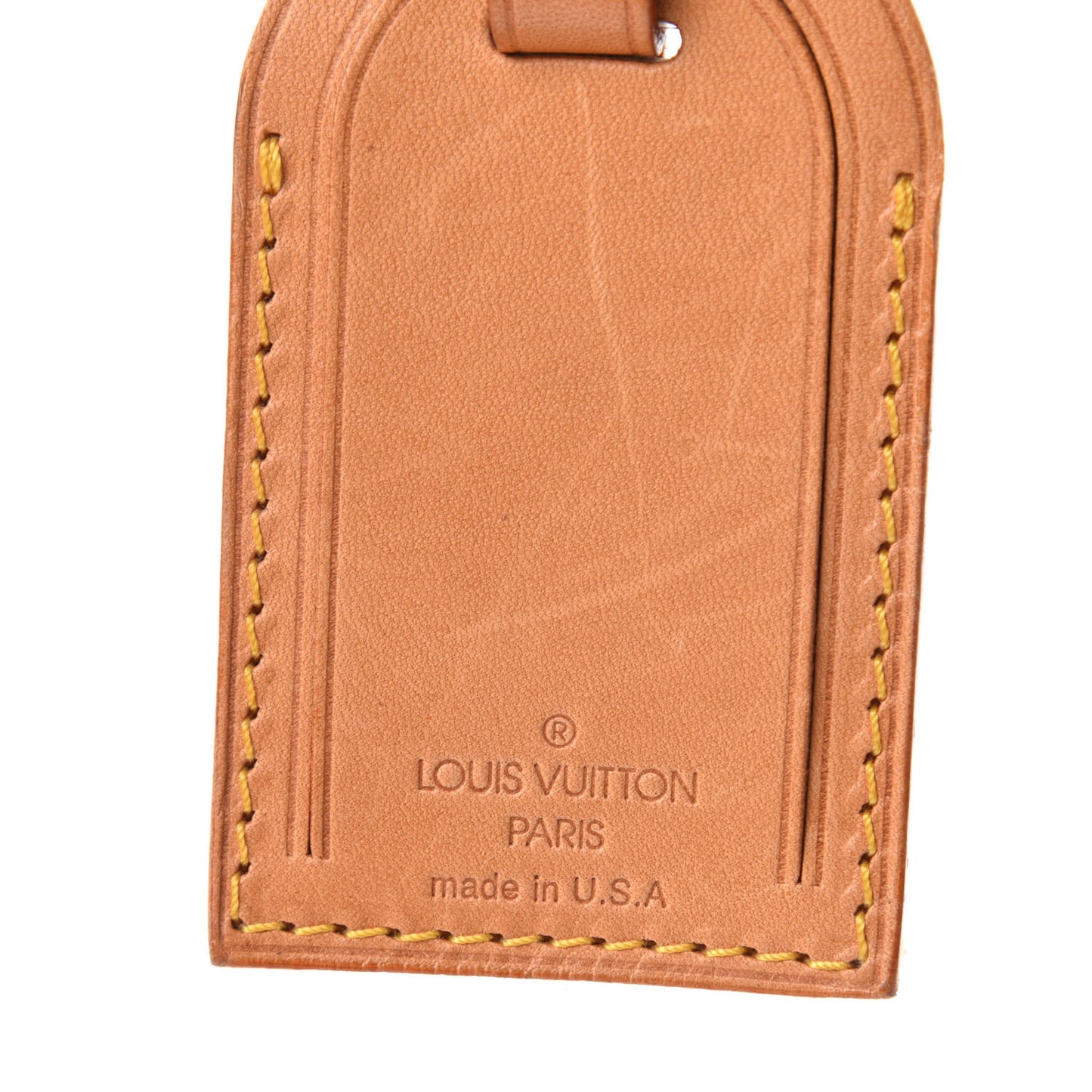 Vachetta Luggage Tag