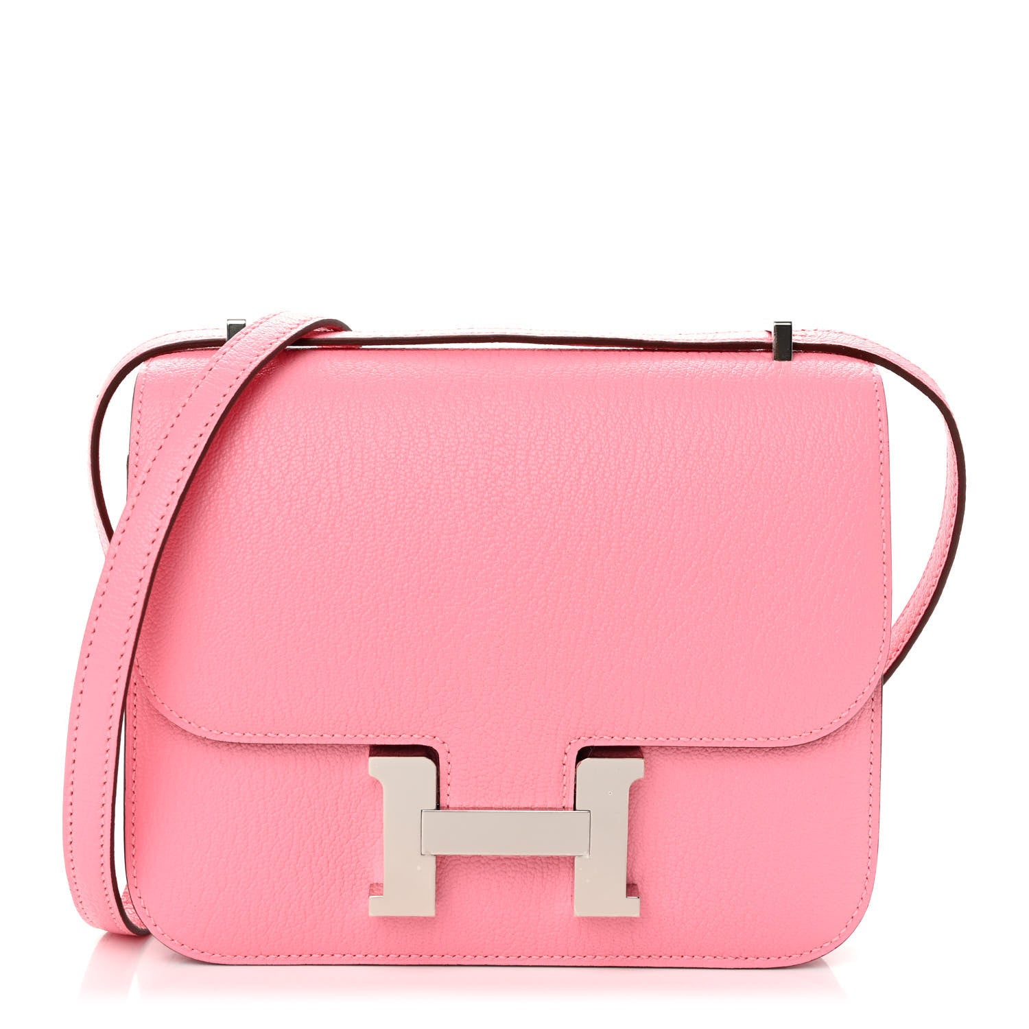 Hermes Chevre Mysore Verso Constance 18 Rose Confetti Sanguine 1 of 11