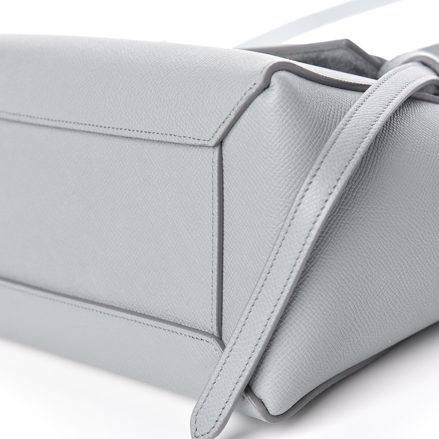 Celine Grained Calfskin Micro Belt Bag Cloud 9 of 10