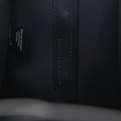 Fendi Glazed Fabric Vitello Century FF 1974 Stamp Patch Medium Peekaboo Defender Cover Mogano Panna Black 7 of 13