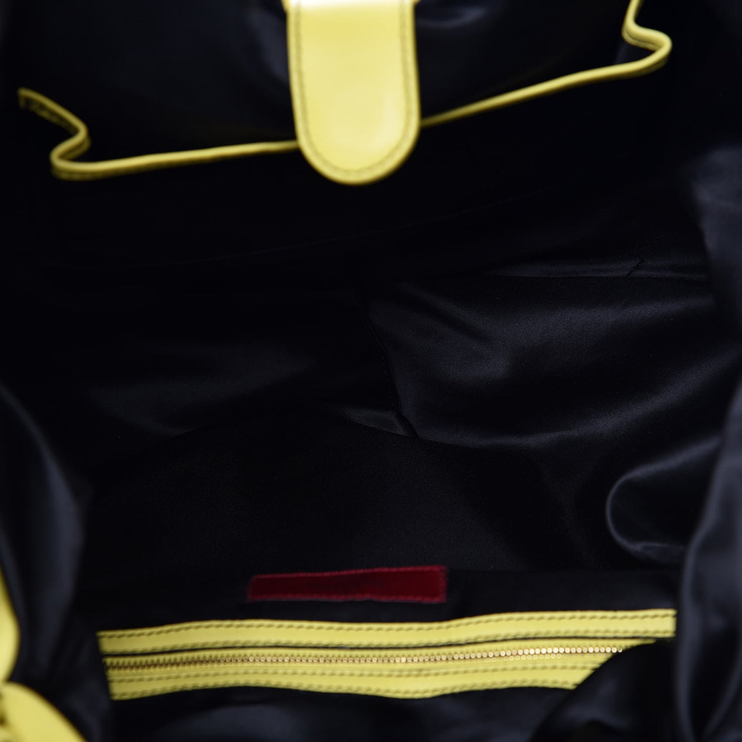 Nappa 360 Bow Shoulder Bag Yellow