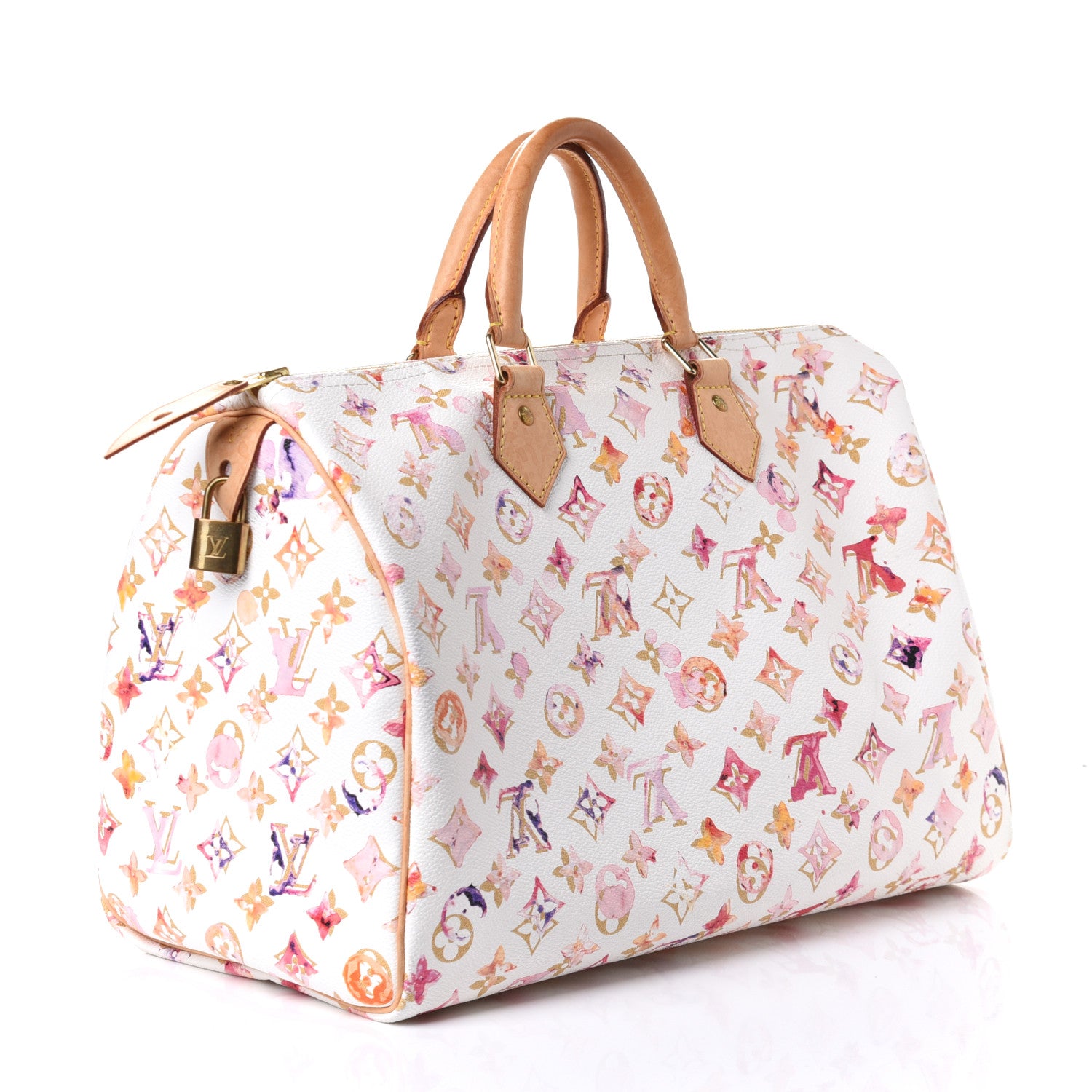 Louis Vuitton Watercolor Aquarelle Speedy 35 White 4 of 8