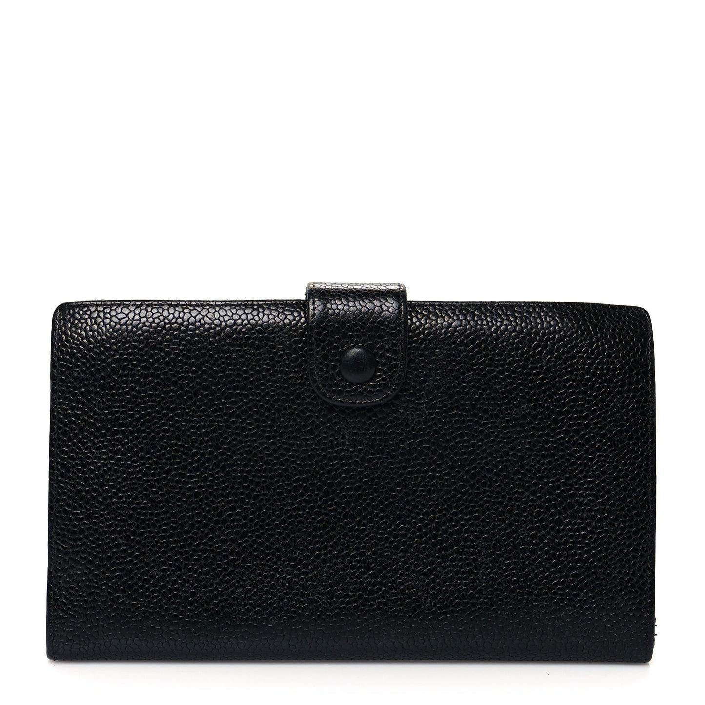 Caviar Timeless CC French Wallet Black