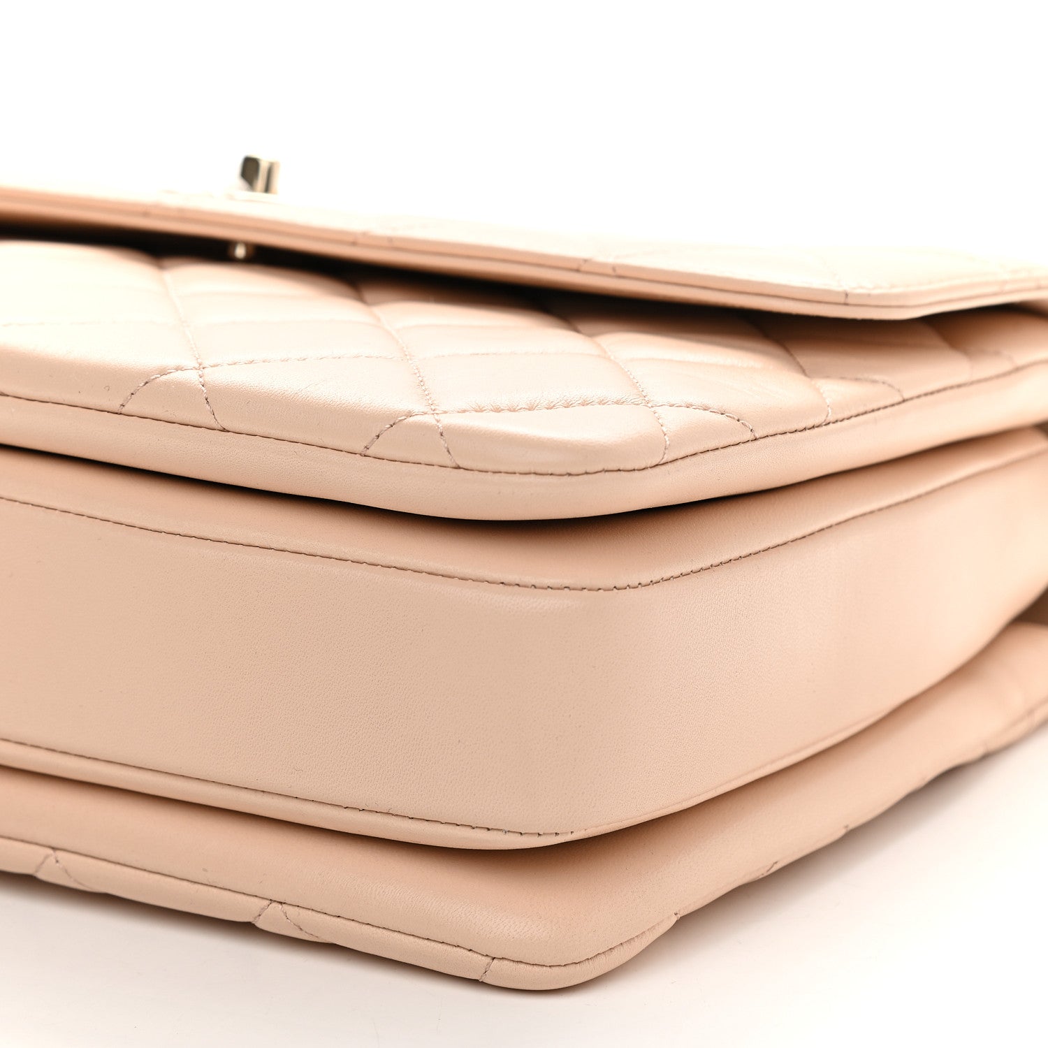 Chanel Lambskin Quilted Medium Trendy CC Flap Dual Handle Bag Beige 9 of 9