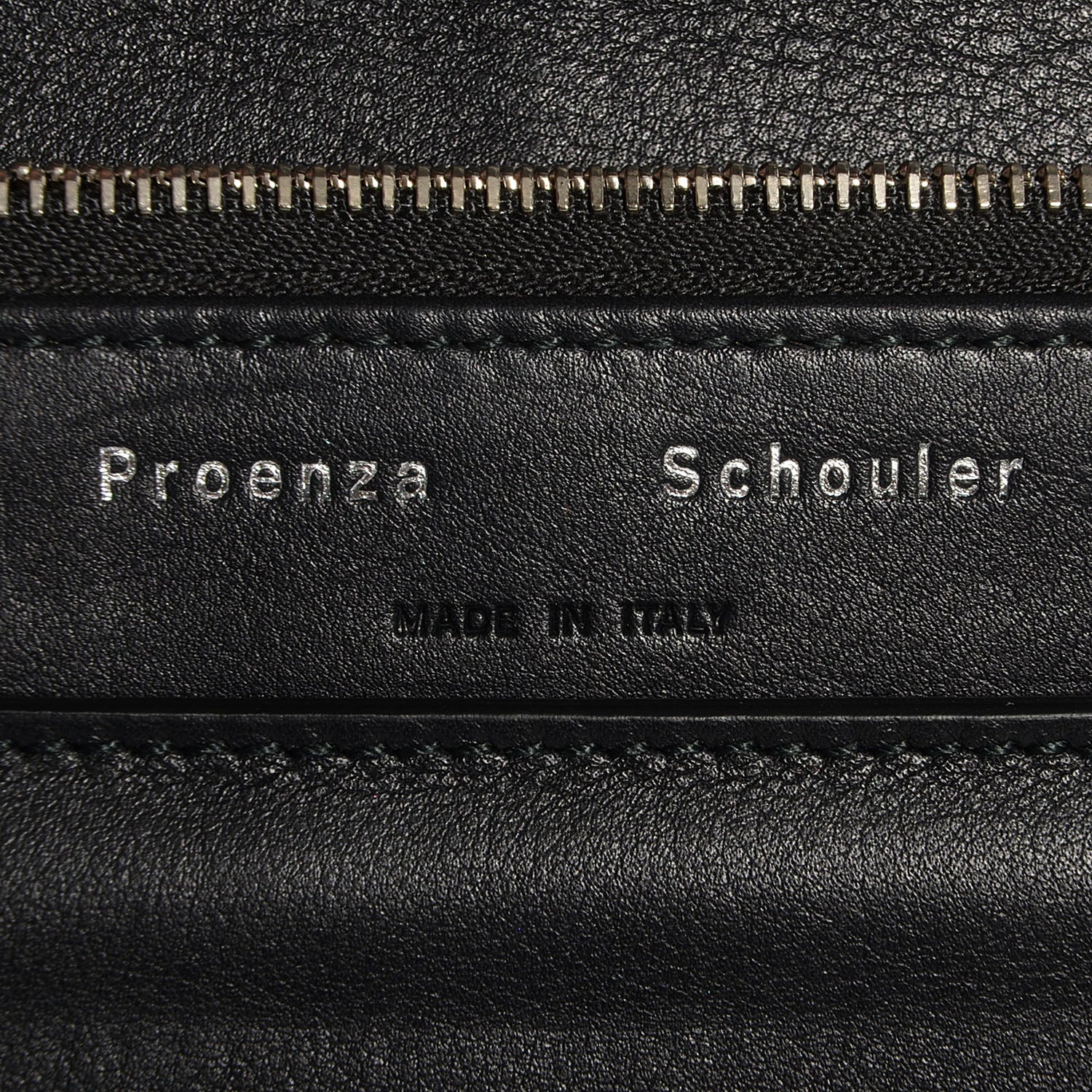 Proenza Schouler Leather PS11 Chain Wallet Black 6 of 8