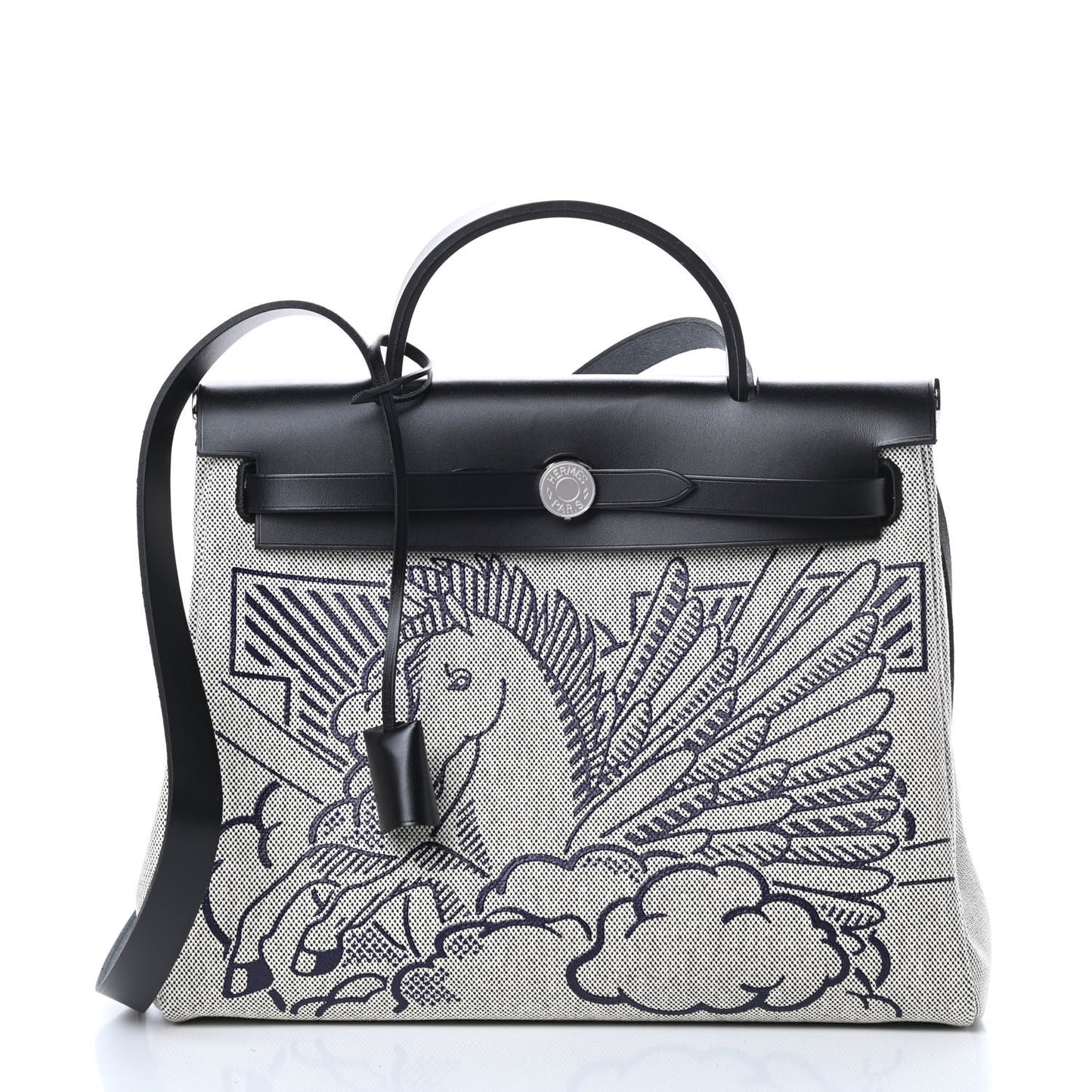 Vache Hunter Toile Pegase Pop Herbag Zip Retourne 31 PM Bleu Indigo