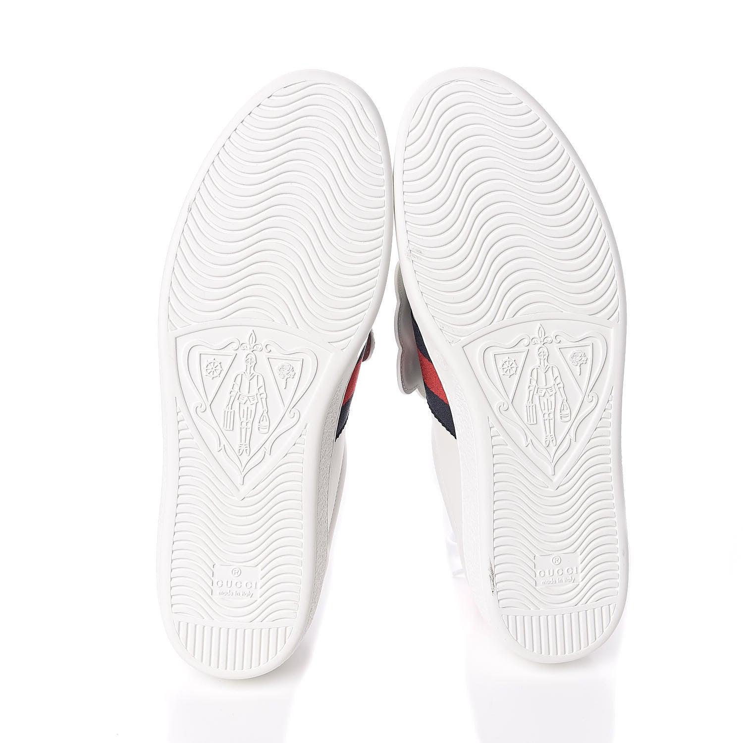 Gucci Calfskin Ayers Web UFO Dragon Embroidered Mens Ace Sneakers 7.5 White 6 of 11