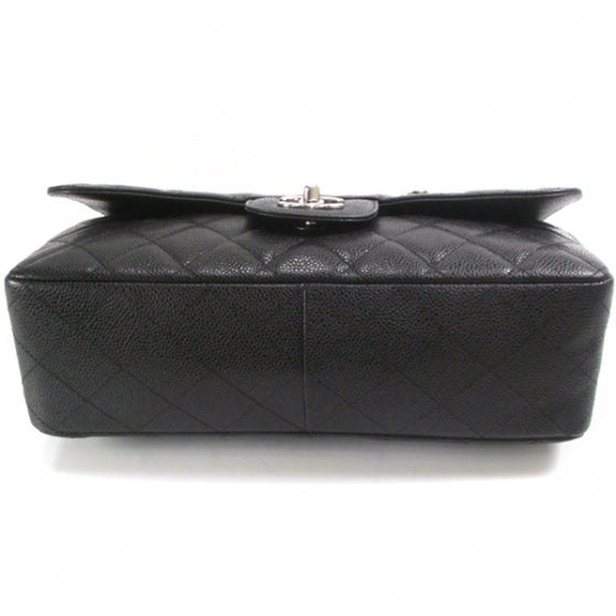 Chanel Caviar Jumbo Single Flap Black 4 of 11