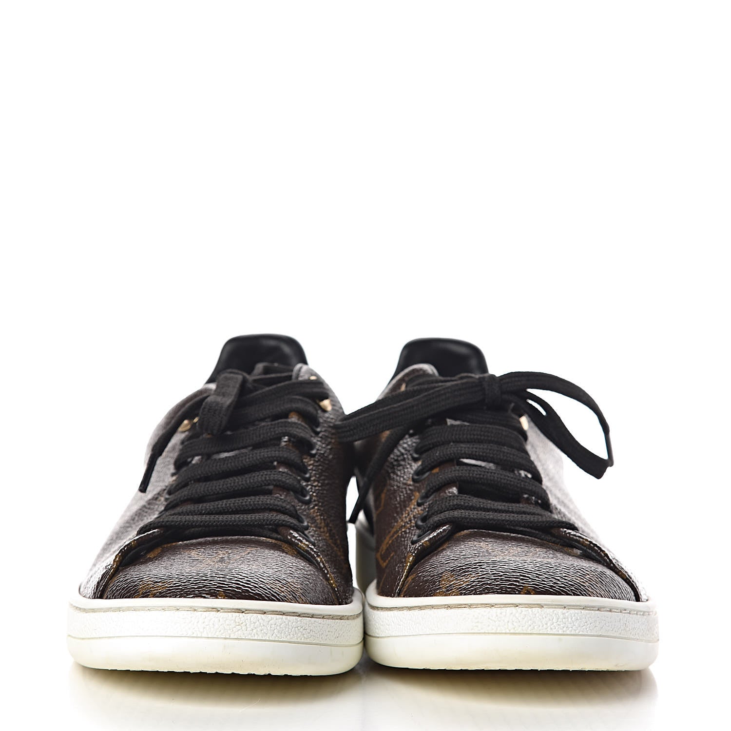 Louis Vuitton Patent Monogram Frontrow Sneakers 35.5 2 of 12