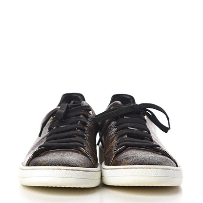 Louis Vuitton Patent Monogram Frontrow Sneakers 35.5 2 of 12