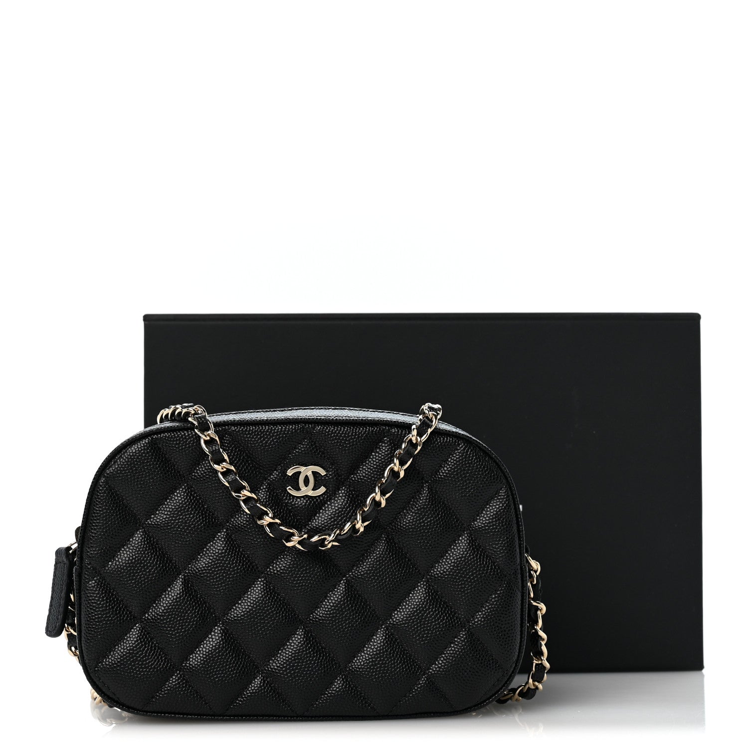 Chanel Caviar Quilted Vanity With Chain Black 12 of 12