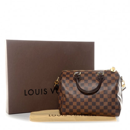 Louis Vuitton Damier Ebene Speedy Bandouliere 25 7 of 7