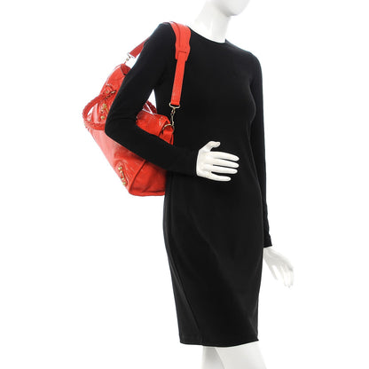Balenciaga Agneau Giant 12 Gold Hardware City Rouge Coquelicot 2 of 11