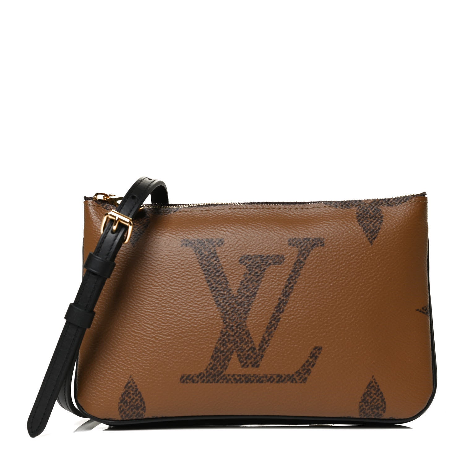 Louis Vuitton Reverse Monogram Giant Double Zip Pochette 1 of 12