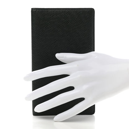 Louis Vuitton Taiga Pocket Agenda Cover Black 2 of 6